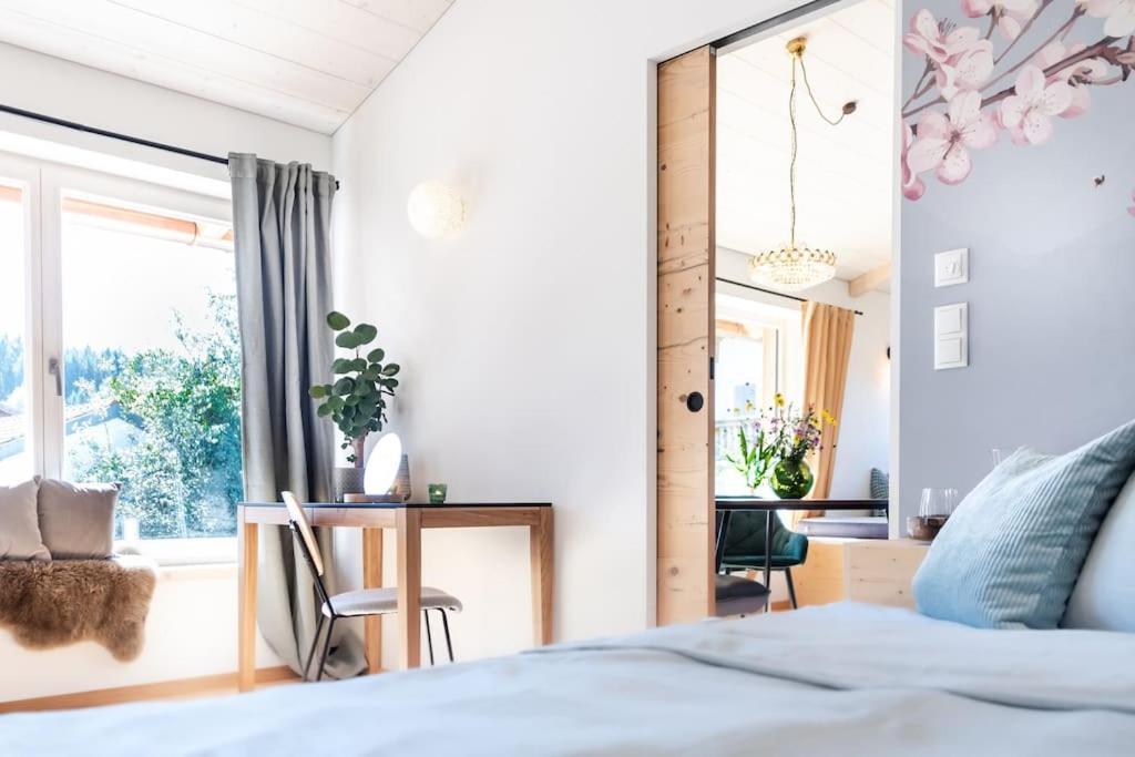 Exklusives Design-Apartment & Sauna Warngau Kültér fotó
