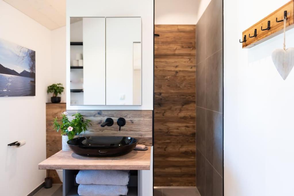 Exklusives Design-Apartment & Sauna Warngau Kültér fotó